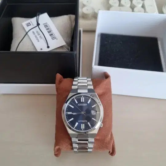 [BUNJANG] Citizen Tsuyosa Automatic Blue Dial Watch / 시티즌 츠요사 오토 블루 다이얼(쿨거래시 할인)