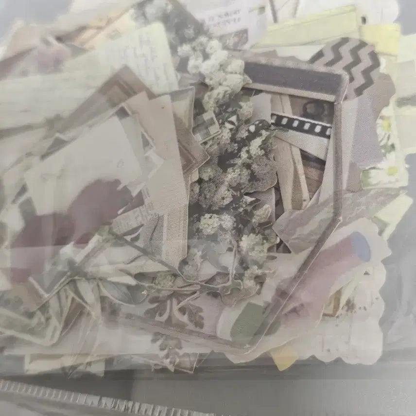 [BUNJANG] Vintage/Floral/Scenery Stickers / 다꾸 스티커 빈티지/꽃/풍경 모음