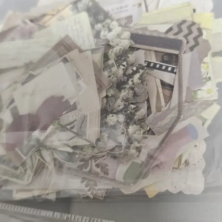 [BUNJANG] Vintage/Floral/Scenery Stickers / 다꾸 스티커 빈티지/꽃/풍경 모음