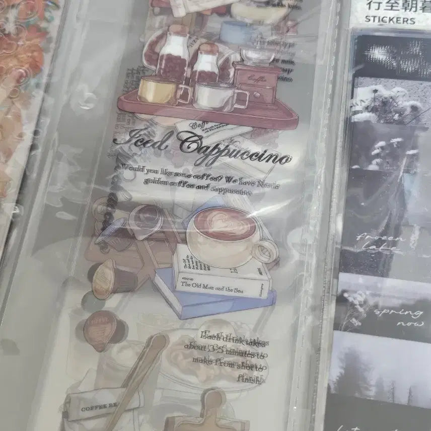 [BUNJANG] Vintage/Floral/Scenery Stickers / 다꾸 스티커 빈티지/꽃/풍경 모음