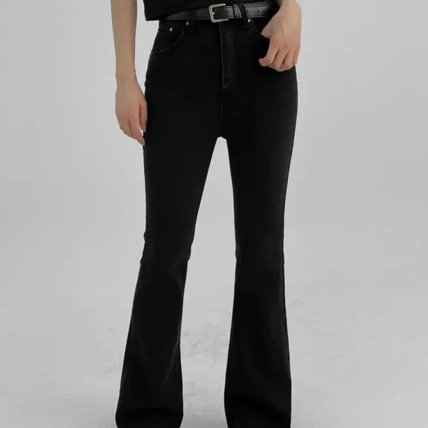 [BUNJANG] Blackup Bootcut Cotton Pants / 블랙업 부츠컷 코튼 팬츠