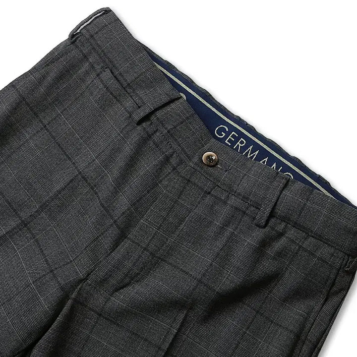 [BUNJANG] Germano Comfort Check Pants / 제르마노 [Germano] 럭셔리 이태리 테일러링 컴포트 체크 팬츠