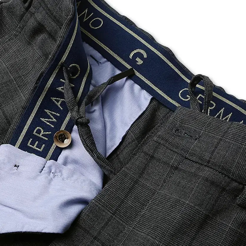 [BUNJANG] Germano Comfort Check Pants / 제르마노 [Germano] 럭셔리 이태리 테일러링 컴포트 체크 팬츠