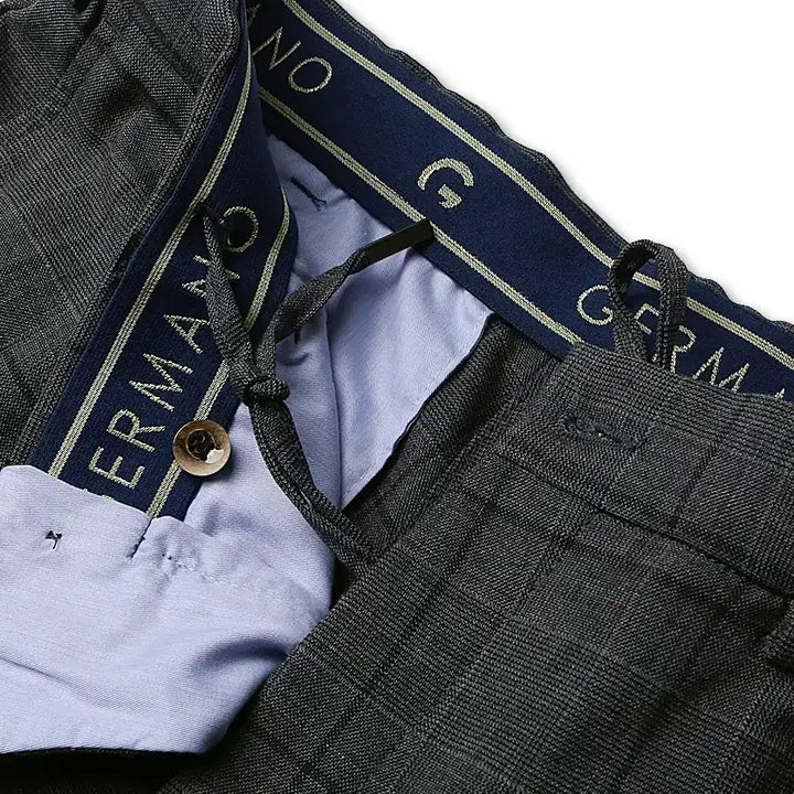 [BUNJANG] Germano Comfort Check Pants / 제르마노 [Germano] 럭셔리 이태리 테일러링 컴포트 체크 팬츠