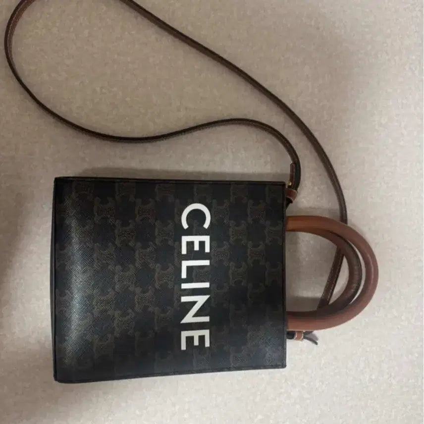 [BUNJANG] Celine Triomphe Cabas Mini Bag / 셀린느 트리오페 카바사 미니백