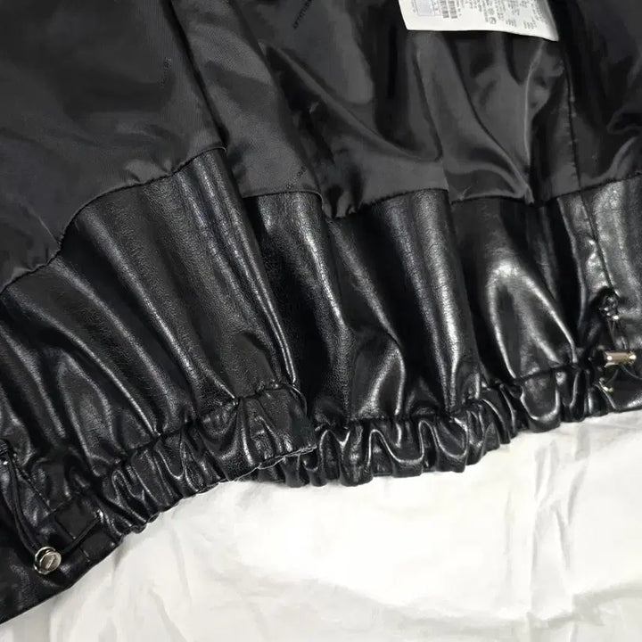 [BUNJANG] SYSTEM Paris Leather Hooded Zip-up Jacket / (한섬) SYSTEM 시스템 파리 레더 후드집업 점퍼