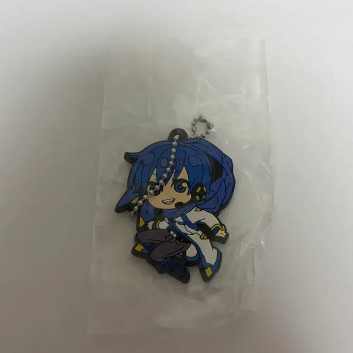 [BUNJANG] Vocaloid Kaito Rubber Keyring / 애니 보컬로이드 카이토 고무 키링 팝니다