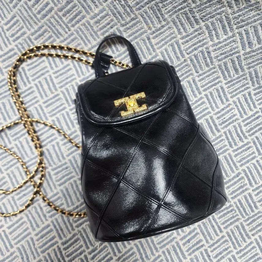 [BUNJANG] TIME Emblem Three-Way Bag / TIME 타임 엠블럼 쓰리웨이 백 새상품 (한섬 백팩 숄더백 오브제 랑방