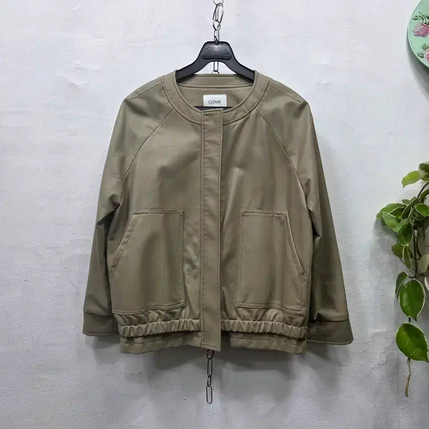 [BUNJANG] Clavis Leather Jacket / 클라비스레더자켓55-66