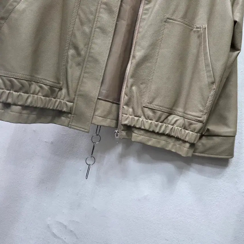 [BUNJANG] Clavis Leather Jacket / 클라비스레더자켓55-66