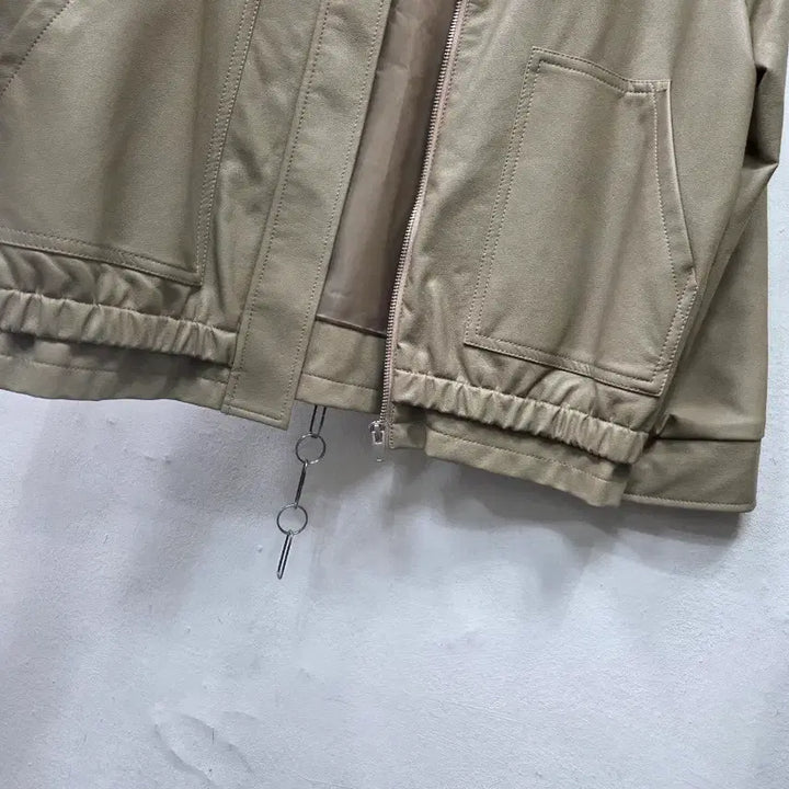 [BUNJANG] Clavis Leather Jacket / 클라비스레더자켓55-66