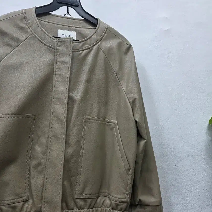 [BUNJANG] Clavis Leather Jacket / 클라비스레더자켓55-66