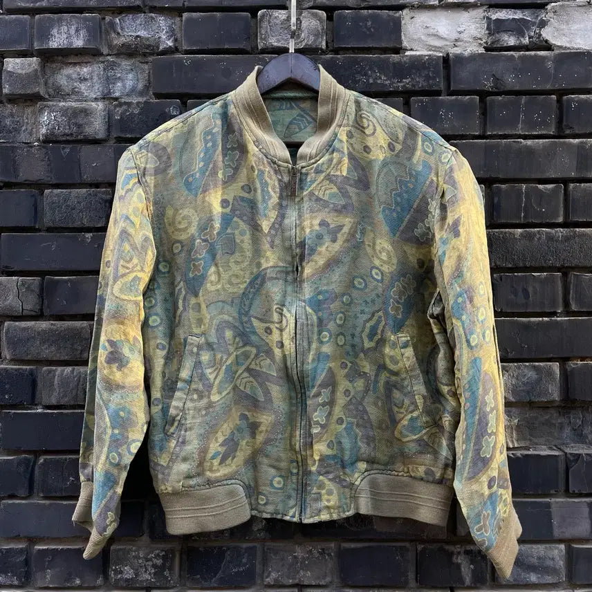 [BUNJANG] Yves Saint Laurent Archive Pattern Jacket / [100] 90s YSL 아카이브 패턴 자켓