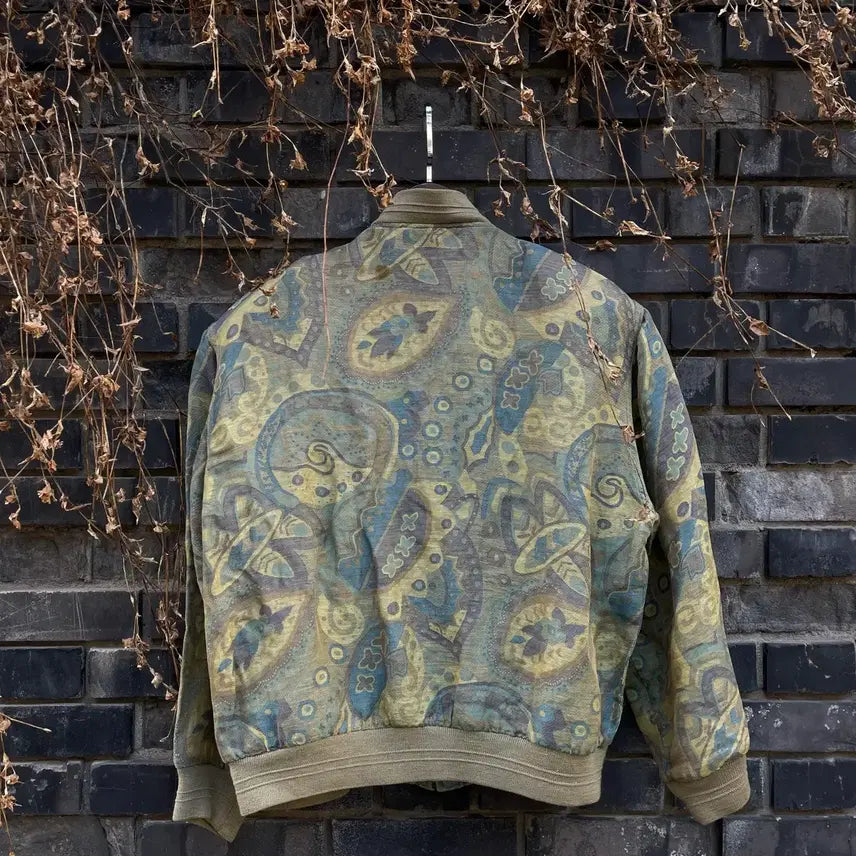[BUNJANG] Yves Saint Laurent Archive Pattern Jacket / [100] 90s YSL 아카이브 패턴 자켓