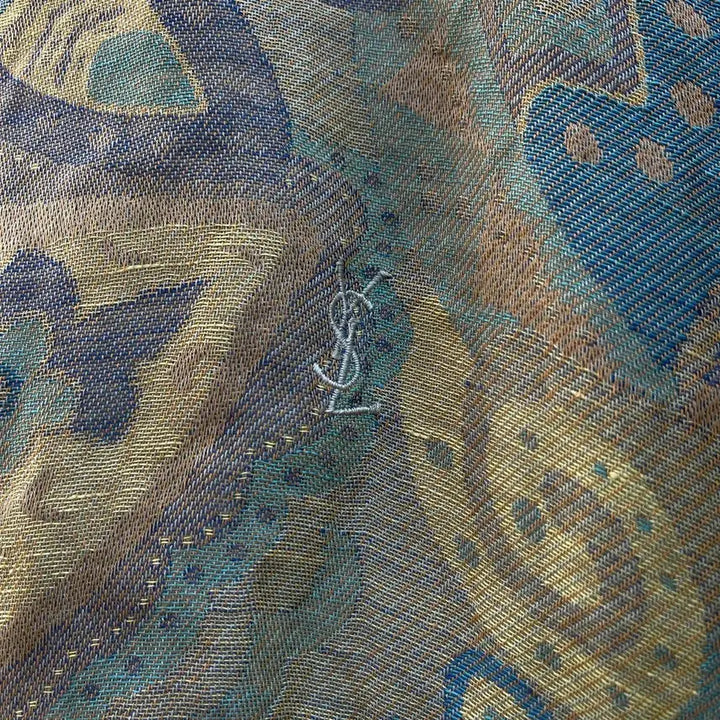 [BUNJANG] Yves Saint Laurent Archive Pattern Jacket / [100] 90s YSL 아카이브 패턴 자켓