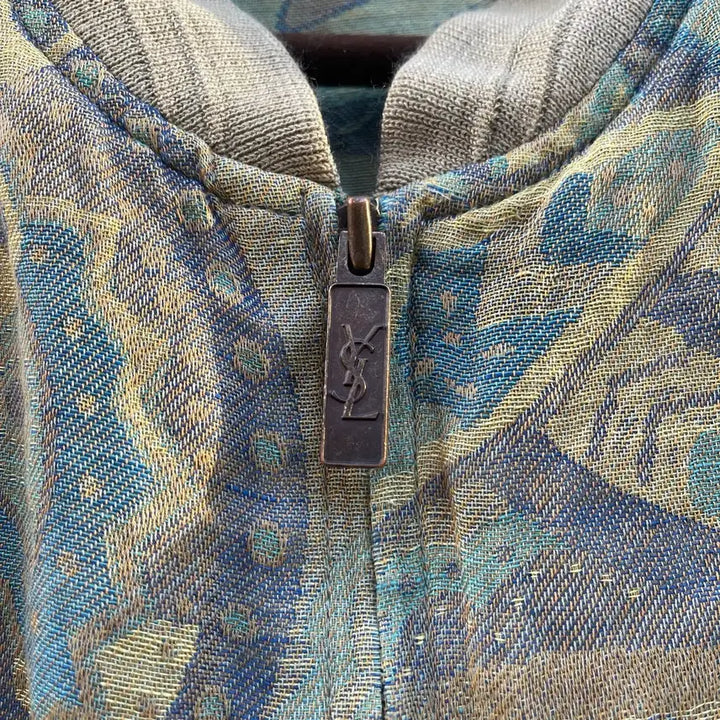 [BUNJANG] Yves Saint Laurent Archive Pattern Jacket / [100] 90s YSL 아카이브 패턴 자켓