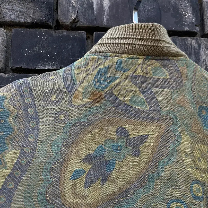 [BUNJANG] Yves Saint Laurent Archive Pattern Jacket / [100] 90s YSL 아카이브 패턴 자켓