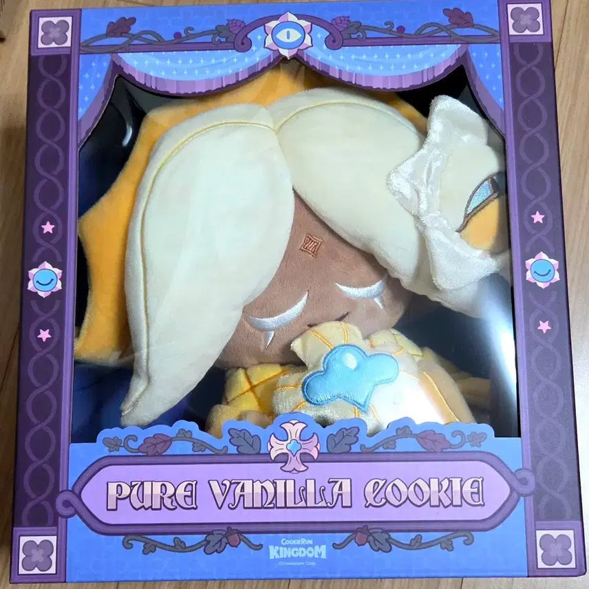 [BUNJANG] Cookie Run Kingdom Pure Vanilla Cookie Plush Doll / 쿠키런킹덤 쿠킹덤 퓨어바닐라 쿠키 봉제인형 미개봉