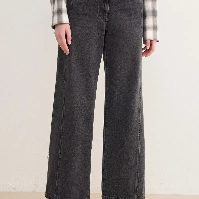 [BUNJANG] SJSJ Gray Denim Pants / 한섬 sjsj 신상 그레이 데님팬츠 -1회착용