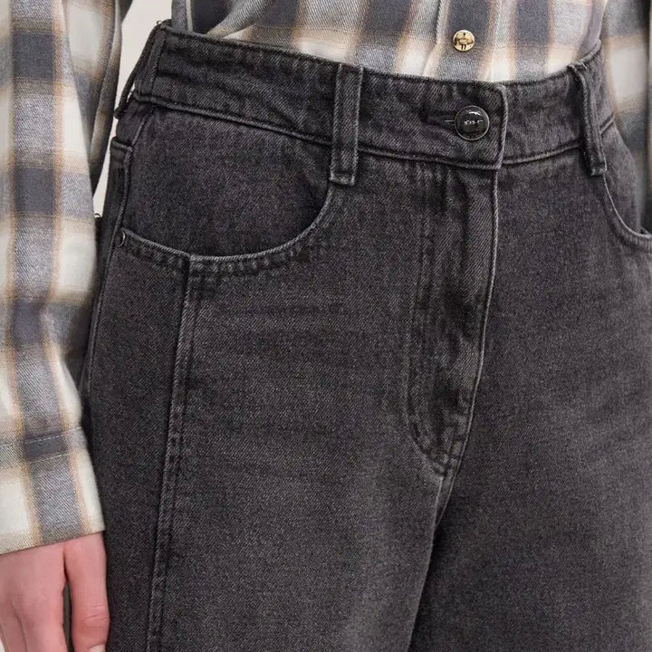 [BUNJANG] SJSJ Gray Denim Pants / 한섬 sjsj 신상 그레이 데님팬츠 -1회착용