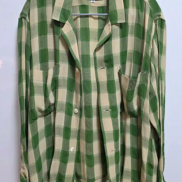 [BUNJANG] H.A.V.E.R.S.A.C.K Checkered Shirt / 하버색 셔츠 M사이즈