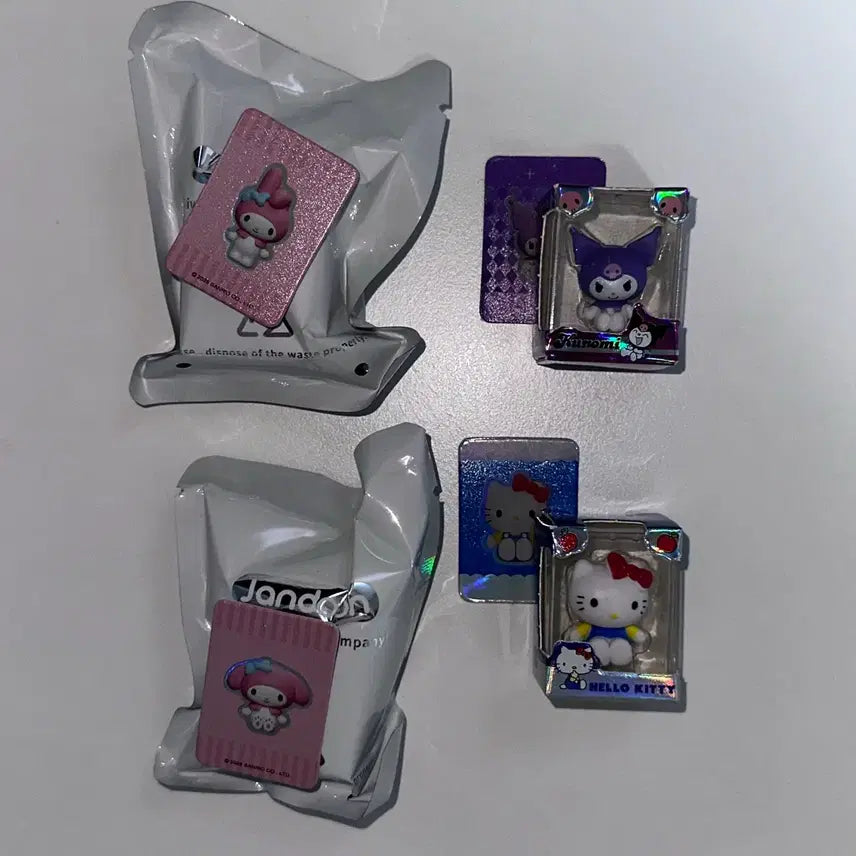 [BUNJANG] Sanrio Characters Mini Rice Grain Figures Bundle Set / 산리오 캐릭터즈 미니 쌀알 피규어 일괄 키티 마이멜로디 쿠로미