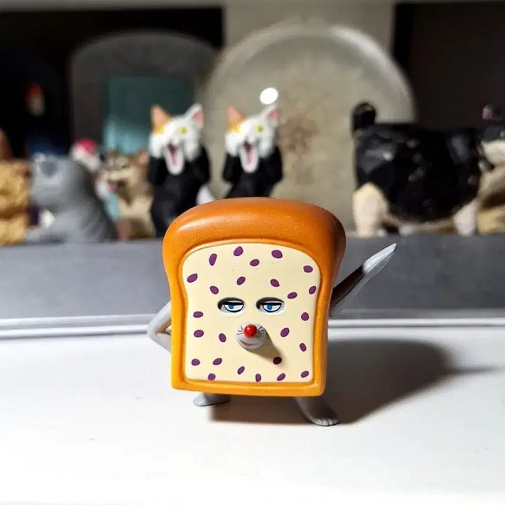 [BUNJANG] Bread Thief Gacha Figure / 빵도둑가챠 2탄 장식장 상태최상