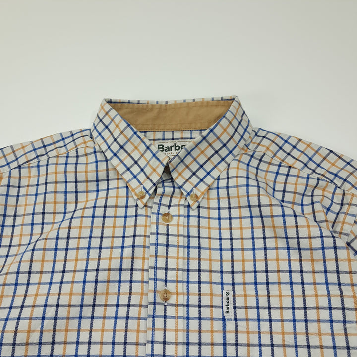 [BUNJANG] Barbour Cotton Classic Check Button-Down Shirt / CL598 L 바버 코튼 클래식 체크 버튼다운 셔츠 남방