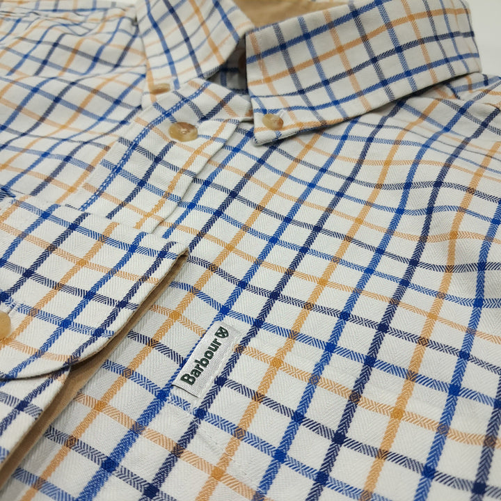 [BUNJANG] Barbour Cotton Classic Check Button-Down Shirt / CL598 L 바버 코튼 클래식 체크 버튼다운 셔츠 남방