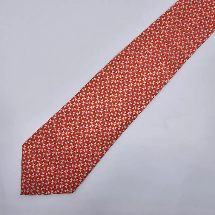 [BUNJANG] Ferragamo Silk Necktie / 페라가모 넥타이