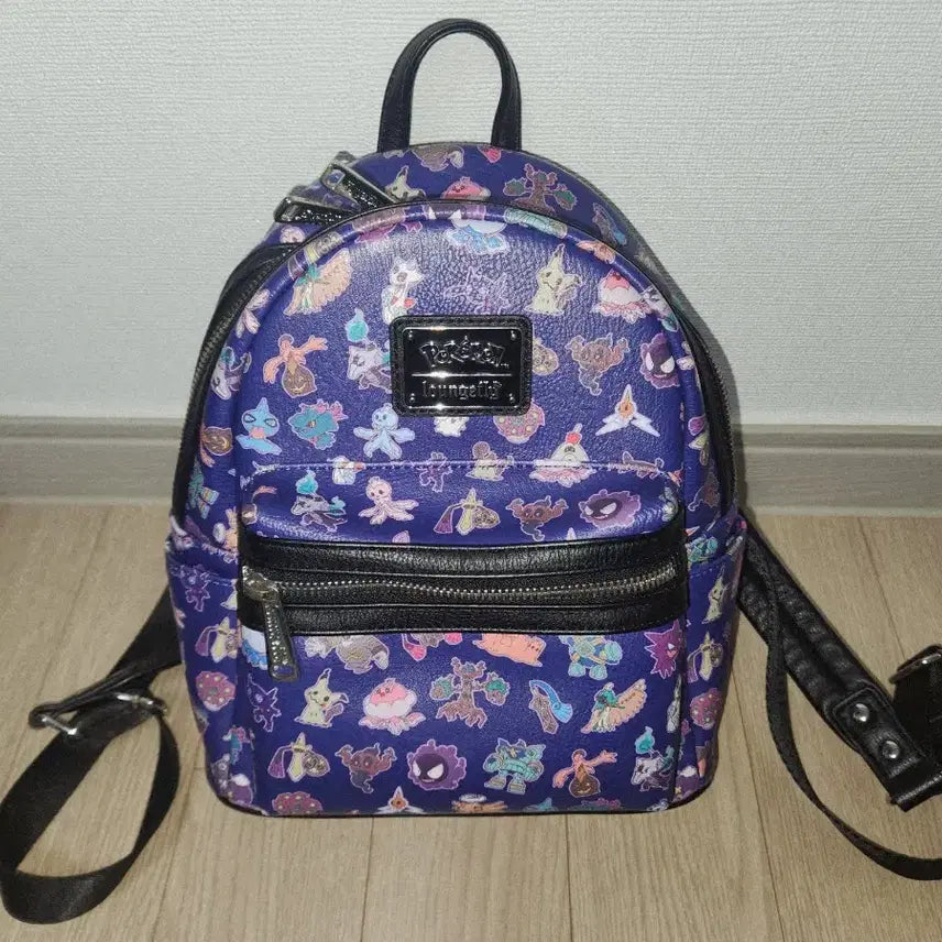 [BUNJANG] Loungefly Pokemon Ghost Type Mini Backpack / 라운지플라이 포켓몬 콜라보 미니 백팩