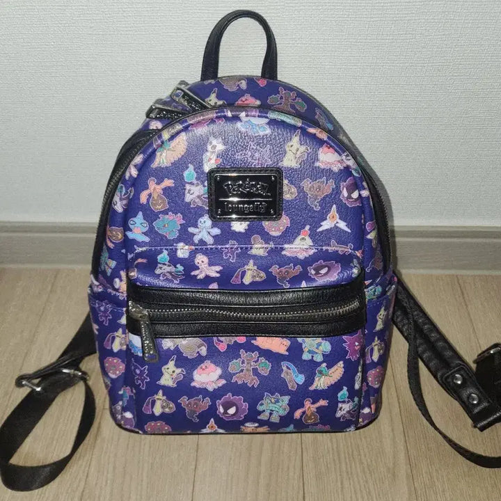 [BUNJANG] Loungefly Pokemon Ghost Type Mini Backpack / 라운지플라이 포켓몬 콜라보 미니 백팩