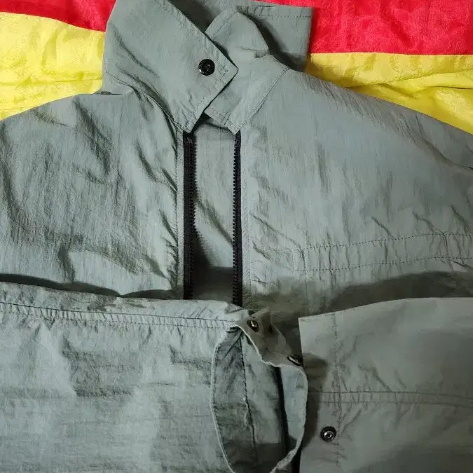 [BUNJANG] Stone Island Nylon Overshirt Jacket / 스톤아일랜드 나일론 오버셔츠 자켓