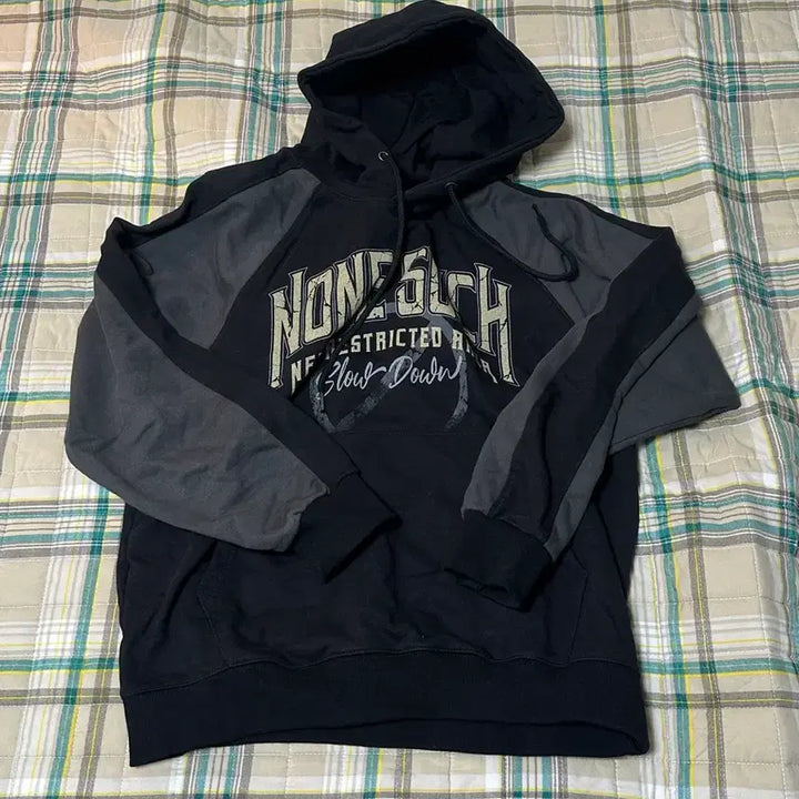 [BUNJANG] Asketon Non-Search Heavy Cotton Hoodie - Black / 에즈카톤 논서치 헤비코튼 후드 블랙