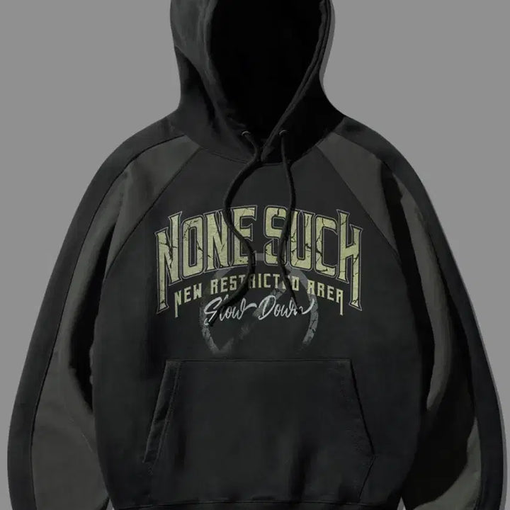 [BUNJANG] Asketon Non-Search Heavy Cotton Hoodie - Black / 에즈카톤 논서치 헤비코튼 후드 블랙