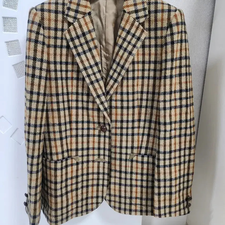 [BUNJANG] Daks Women's Checkered Jacket / 여성 닥스 자켓