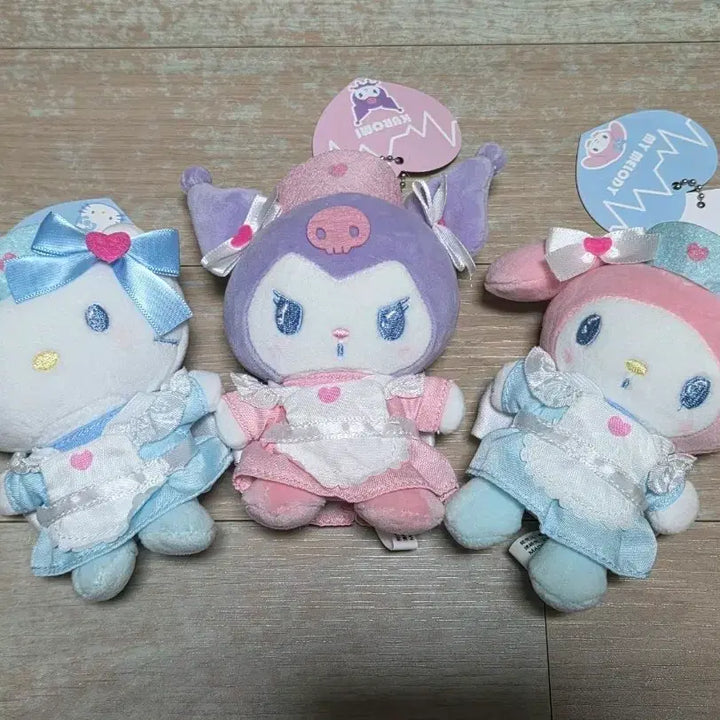 [BUNJANG] Sanrio Mymu Plush Keychain (Hello Kitty, Kuromi, My Melody) / 산리오 무뉴구루미 키링 (헬로키티/쿠로미/마멜)