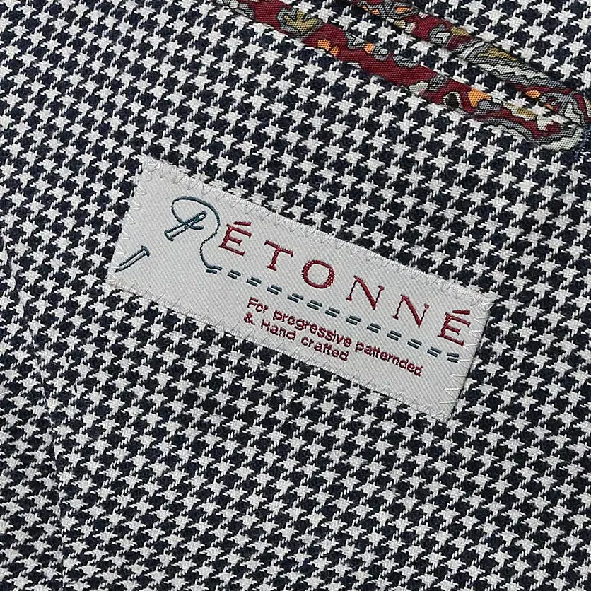 [BUNJANG] Etonne Houndstooth Check Jacket / 에토네 [Etonne] 라니피시오 F.lli 만넬리 하운드투스 체크 자켓