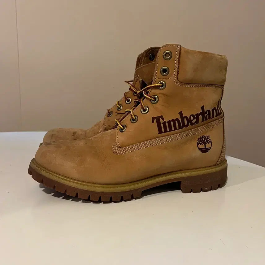[BUNJANG] Timberland 6-Inch Premium Waterproof Boots / 팀버랜드 6인치 프리미엄 워터프루프 로고 레터링 부츠