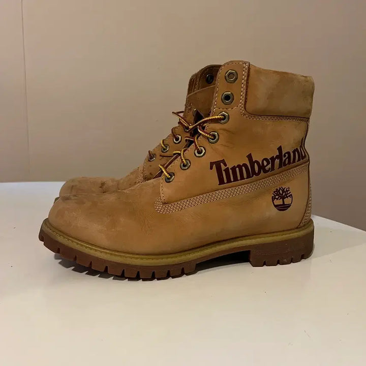[BUNJANG] Timberland 6-Inch Premium Waterproof Boots / 팀버랜드 6인치 프리미엄 워터프루프 로고 레터링 부츠