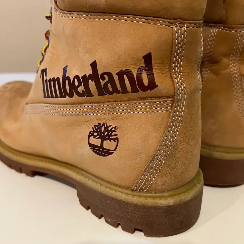 [BUNJANG] Timberland 6-Inch Premium Waterproof Boots / 팀버랜드 6인치 프리미엄 워터프루프 로고 레터링 부츠