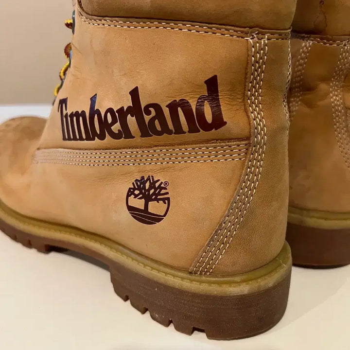 [BUNJANG] Timberland 6-Inch Premium Waterproof Boots / 팀버랜드 6인치 프리미엄 워터프루프 로고 레터링 부츠