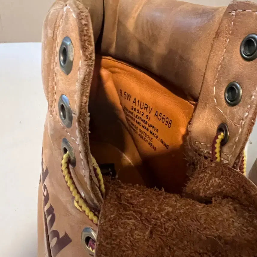 [BUNJANG] Timberland 6-Inch Premium Waterproof Boots / 팀버랜드 6인치 프리미엄 워터프루프 로고 레터링 부츠