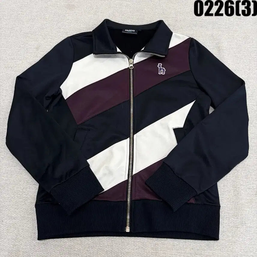 [BUNJANG] HAZZYS Color Block Zip-Up Jacket / S HAZZYS 헤지스 배색 집업 자켓 0226(3)