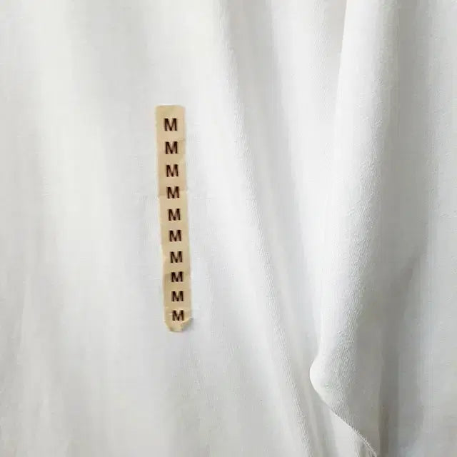 [BUNJANG] MUJI Cotton T-shirt White / [새상품] 무인양품 MUJI 코튼 티셔츠 화이트