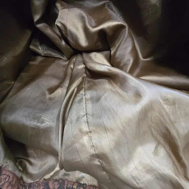 [BUNJANG] Black Pattern Flare Dress / 감색 블랙 패턴 플레어 원피스