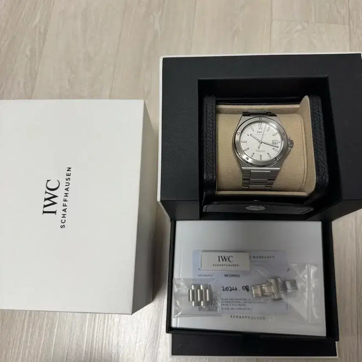 [BUNJANG] IWC Ingenieur Watch with Micro-Adjustment Buckle / iwc 인제니어 + 미세조정 버클