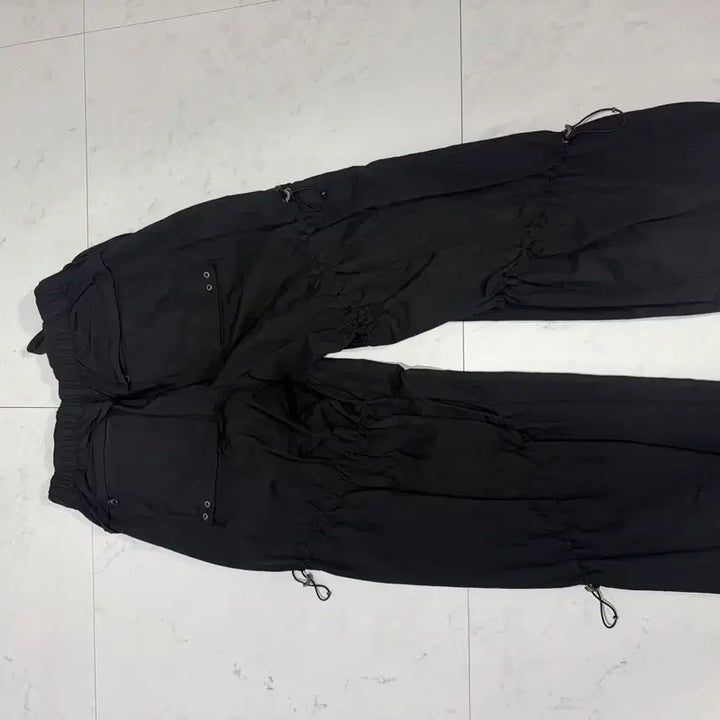 [SOLD OUT] 오프로드 유니 뒤 스트링 사이드 지퍼 팬츠 L