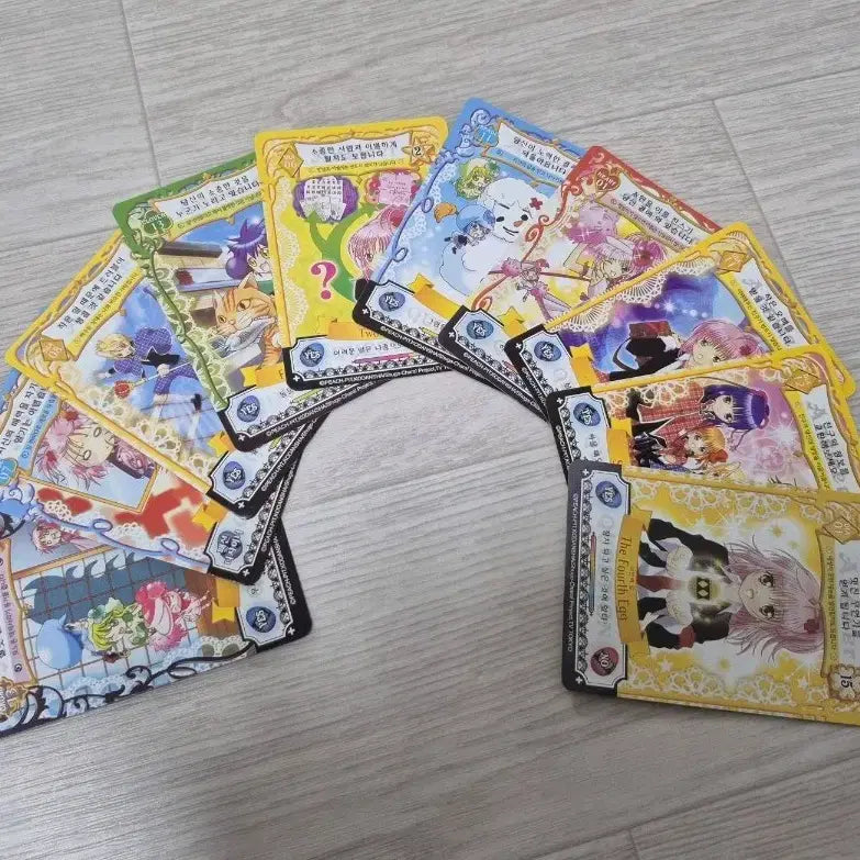 [BUNJANG] Classic Shugo Chara Amulet Card Set / 고전 캐릭캐릭체인지 애뮬릿 카드 10장