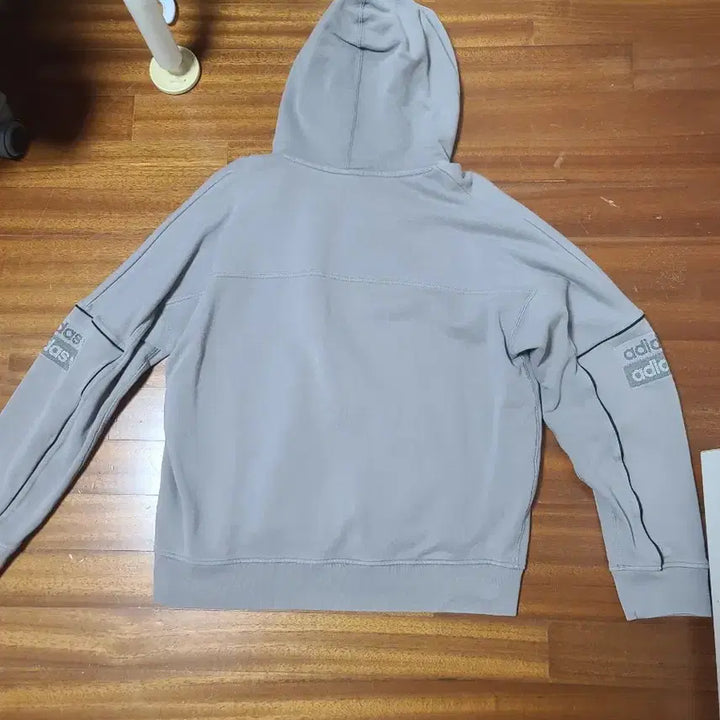 [BUNJANG] Adidas Gray Hoodie / 아디다스 회색 후드티